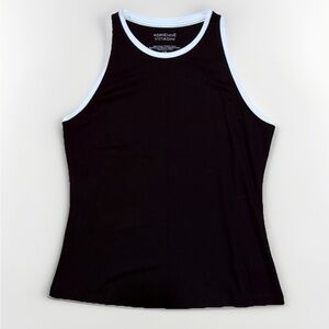 Adrienne Vittadini Black and White Tank Top